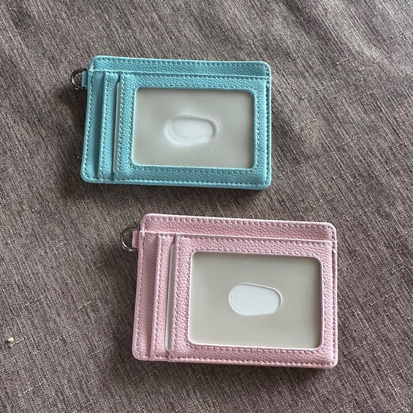 ECOVISION LOT OF TWO CARD WALLET HOLDERS NEW! STOCKING STUFFERS - Picture 2 of 5